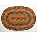 Homespice Decor Kingston Hudson Jute Braided Rugs - Oval 502094